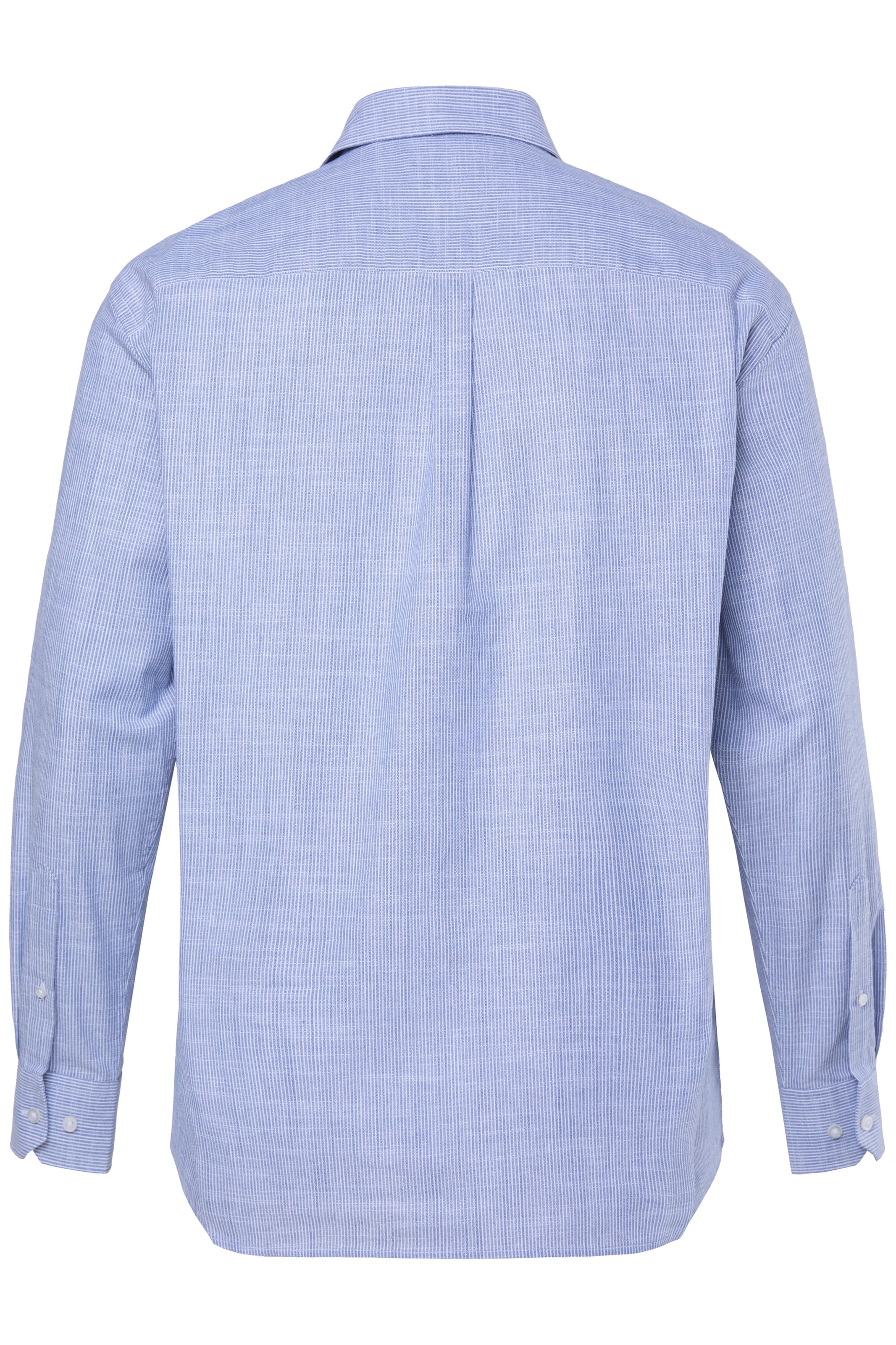 Men Plus Regular Fit Hemd in Blau
