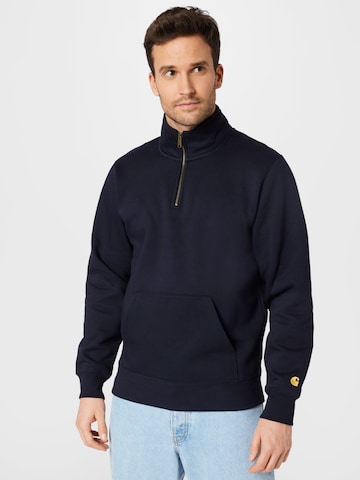 Coupe regular Sweat-shirt 'Chase' Carhartt WIP en bleu : devant