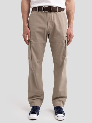 BIG STAR Regular Cargohose 'KELVIN' in Beige: Vorderseite