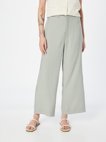 Wide Leg Pantalon 'Valentine' ABOUT YOU en vert : devant