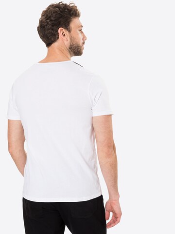 ALPHA INDUSTRIES Regular Fit T-Shirt 'Defense' in Weiß