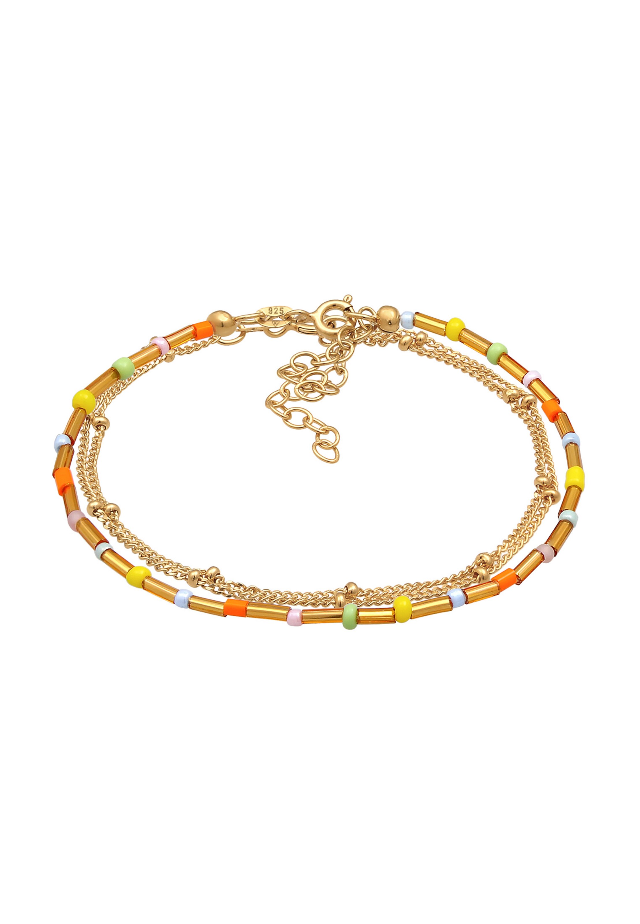 ELLI Bracelet 'Layer' in Gold: front