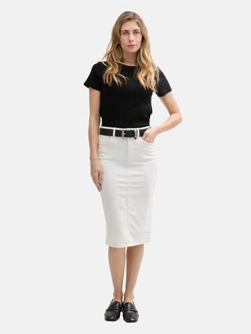 TOM TAILOR Shirt in Black