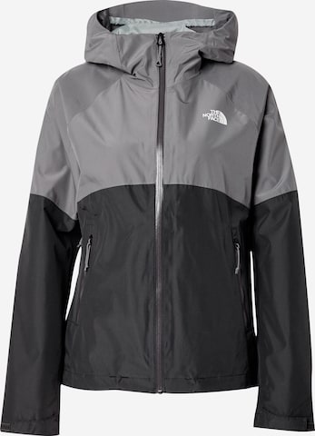 THE NORTH FACE Outdoorová bunda 'DIABLO' – šedá: přední strana