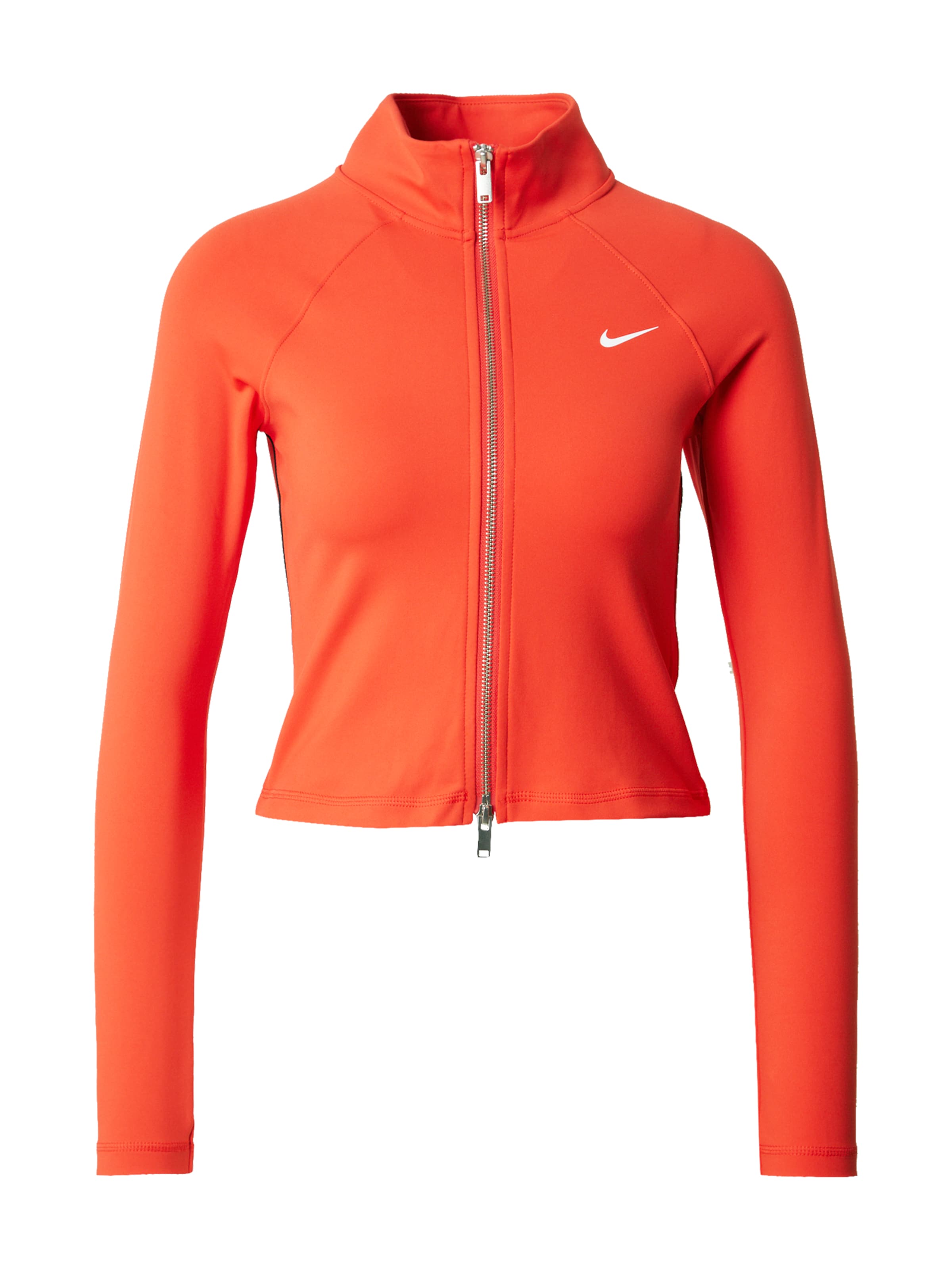 Nike Sportswear Ζακέτα φούτερ σε κόκκινο: μπροστά