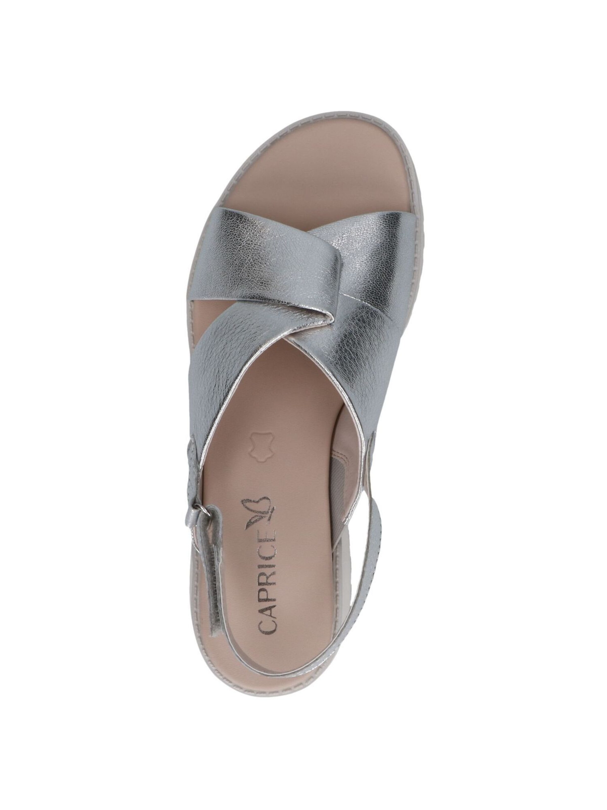 CAPRICE Sandals in Silver