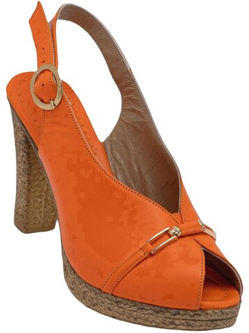 Limoya Slingback pumps 'Damen-Absätze' in Orange: front