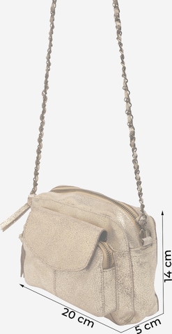 PIECES - Bolso de hombro 'Naina' en oro