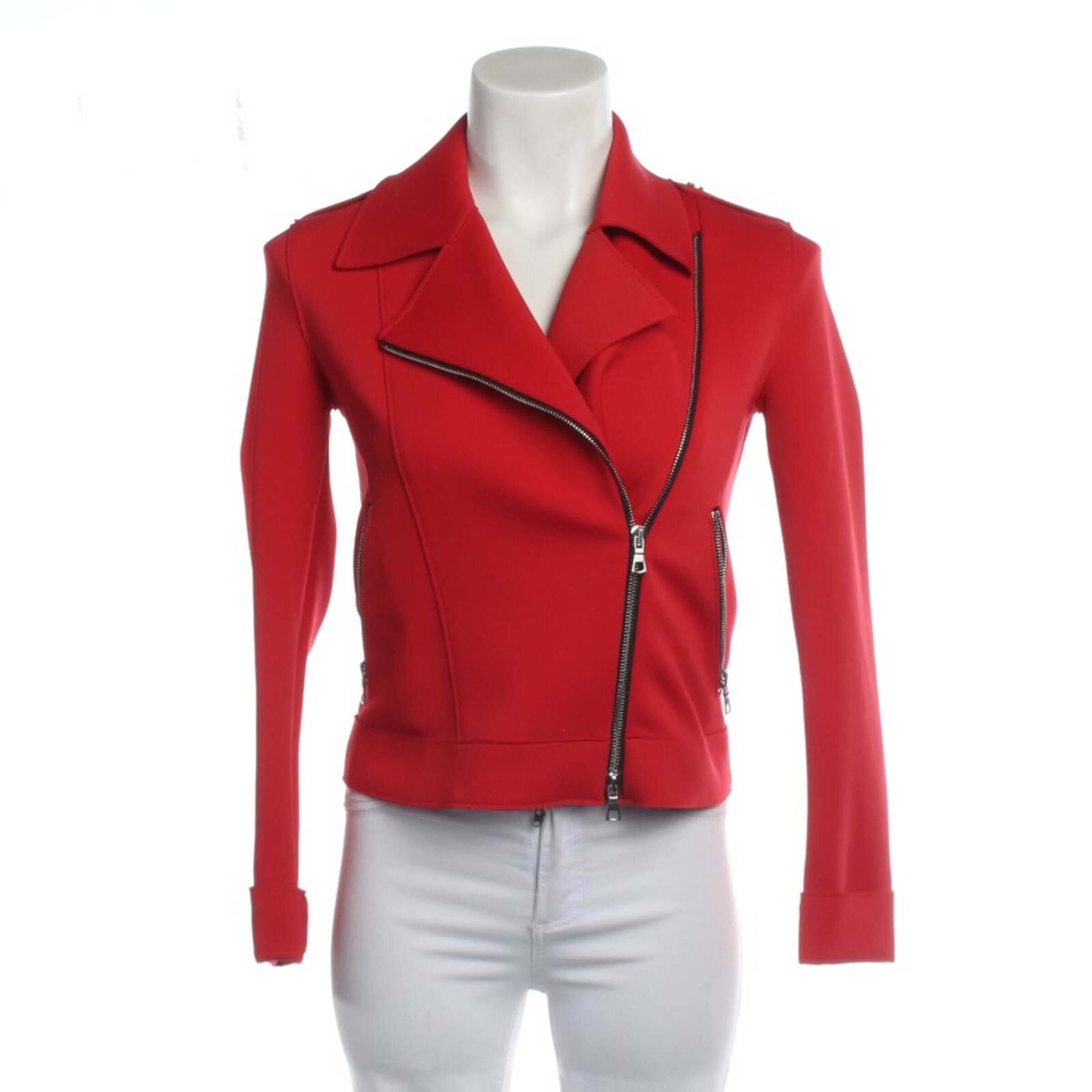 Harris Wharf London Jacket & Coat in XS in Red: front