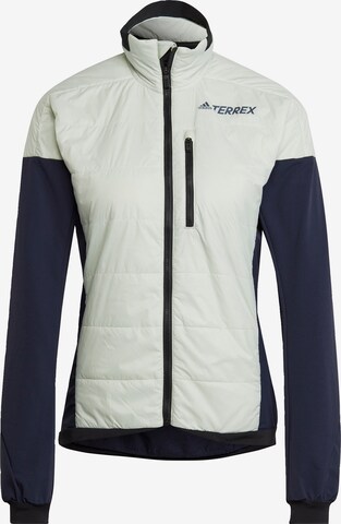 ADIDAS TERREX Outdoorjas in Blauw: voorkant