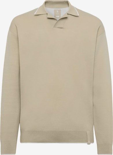 Boggi Milano Sweat-shirt en beige / blanc, Vue avec produit