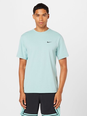 NIKE Functioneel shirt 'Hyverse' in Blauw: voorkant