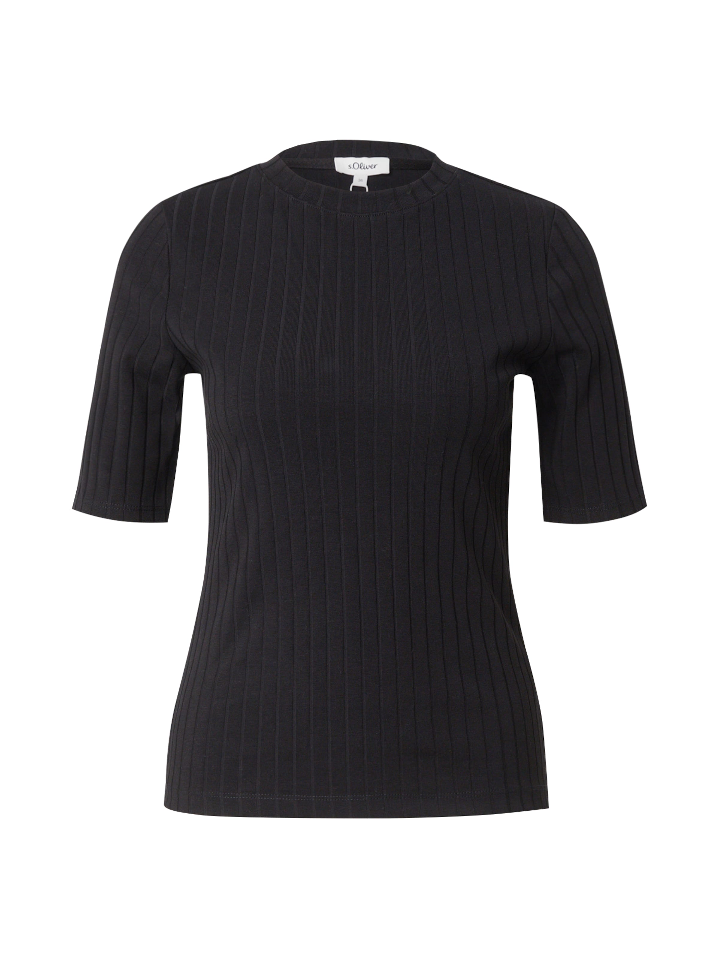 s.Oliver - Camisa em preto: frente