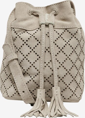 ONLY - Bolso saco 'ISABELL' en gris: frente