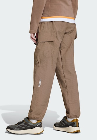 ADIDAS TERREX - Tapered Pantalón de montaña 'Xploric' en marrón