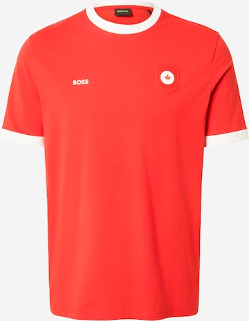 BOSS Bluser & t-shirts i rød: forside