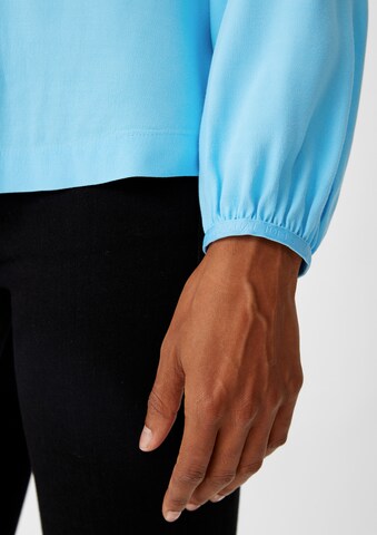 Camicia da donna di comma casual identity in blu
