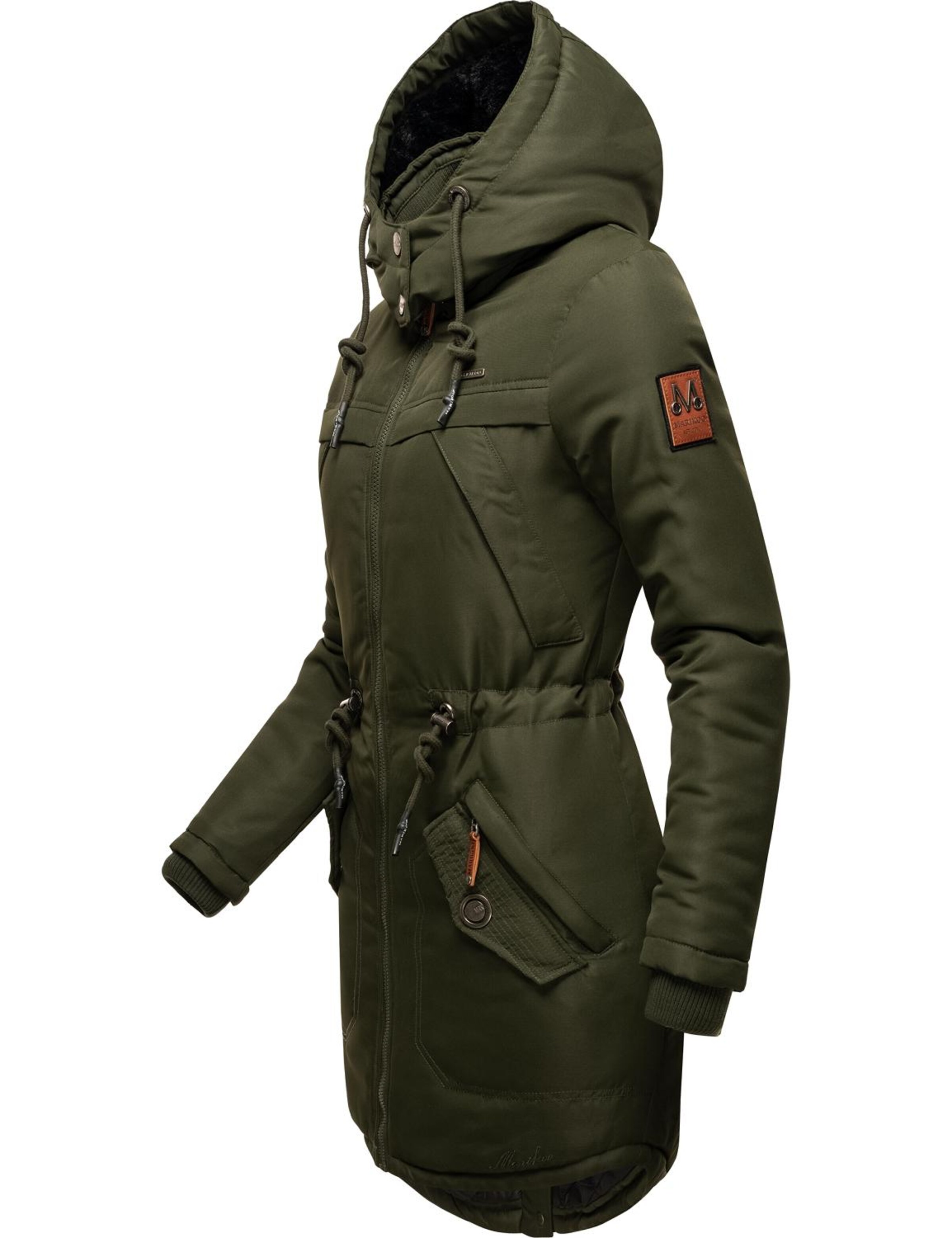 MARIKOO Talveparka 'Kamii', värv roheline