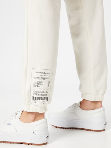 NU-IN Tapered Pants in White