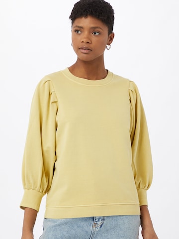 KAREN BY SIMONSENSweater majica 'Hawk' - žuta boja: prednji dio