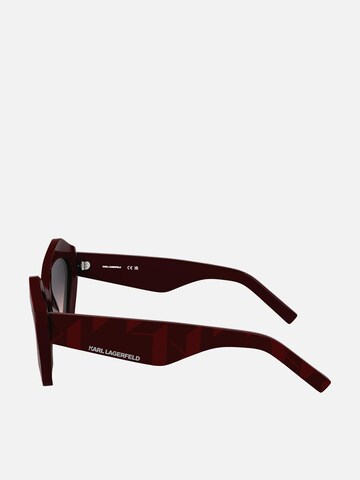 Karl Lagerfeld Zonnebril in Rood