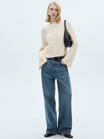 Pull-over 'BARQUERO' MANGO en beige