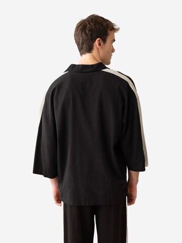 Giesto Shirt 'T-Shirts' in Zwart
