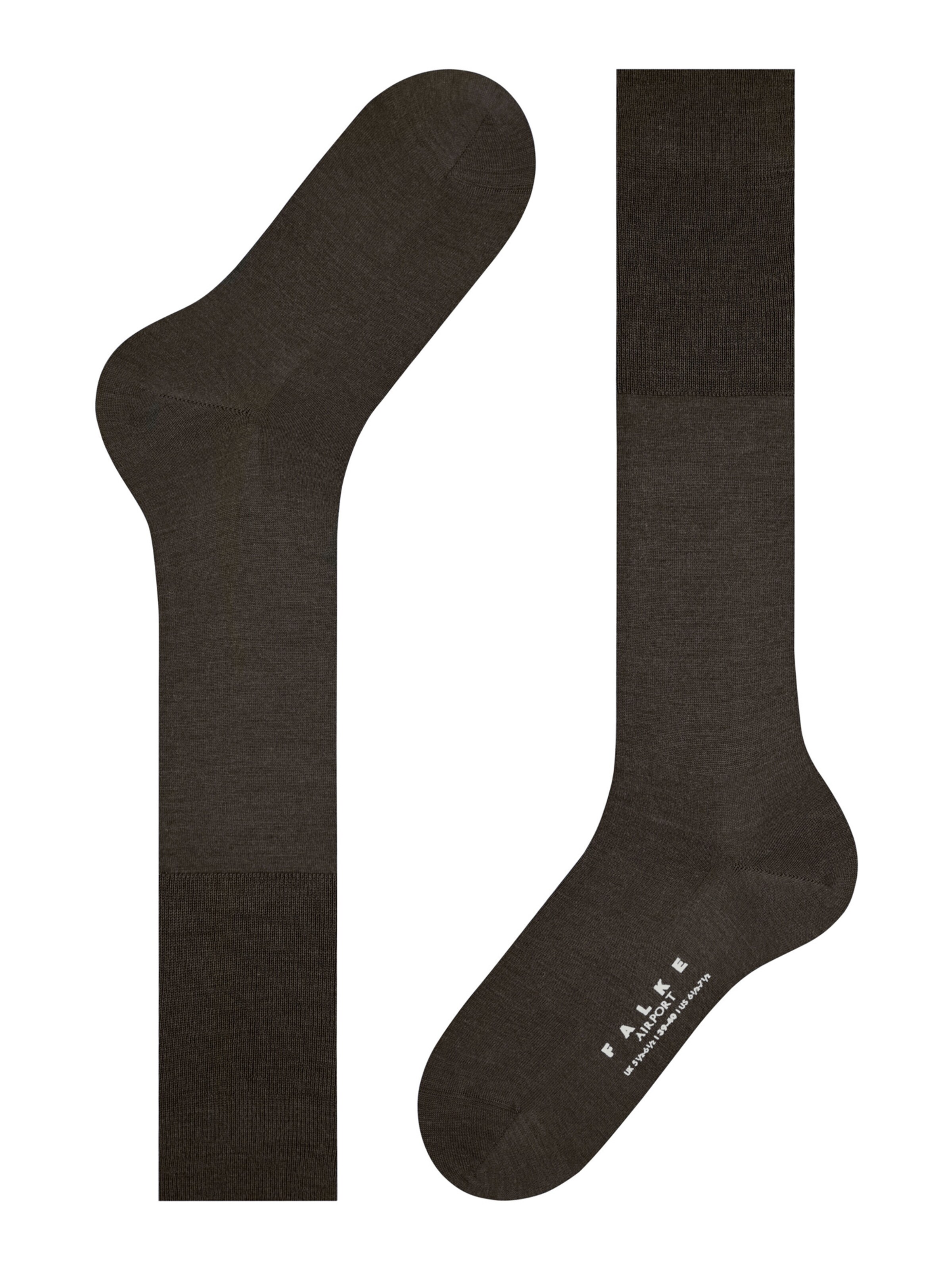 Chaussettes 'Airport' FALKE en marron