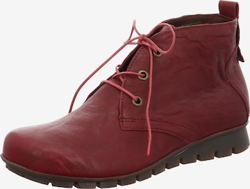 THINK! Ankle Boot 'MENSCHA' in Rot: Vorderseite