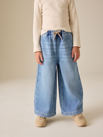 Next Wide Leg Jeans in Blau: Vorderseite