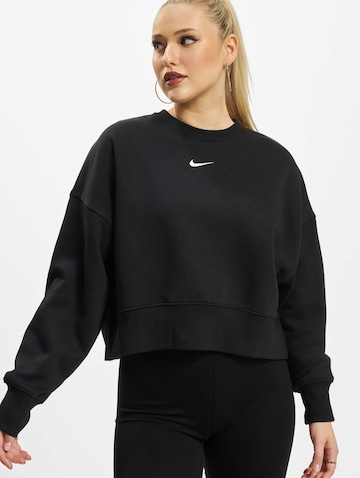 NIKE Sweatshirt in Schwarz