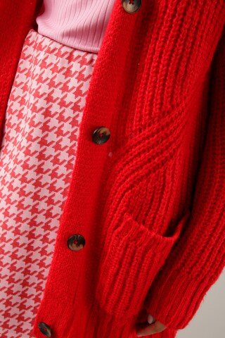 Aniston CASUAL Strickjacke in Rot