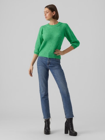 VERO MODA Sweater 'Vigga' in Green