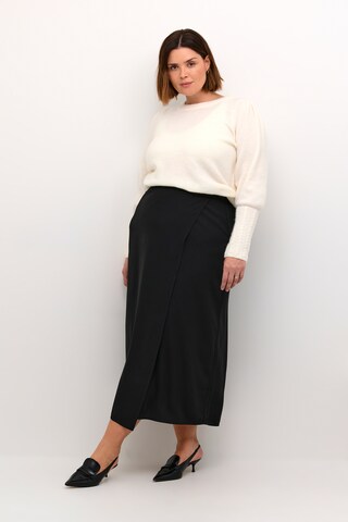 KAFFE CURVE Skirt 'Ellis' in Black