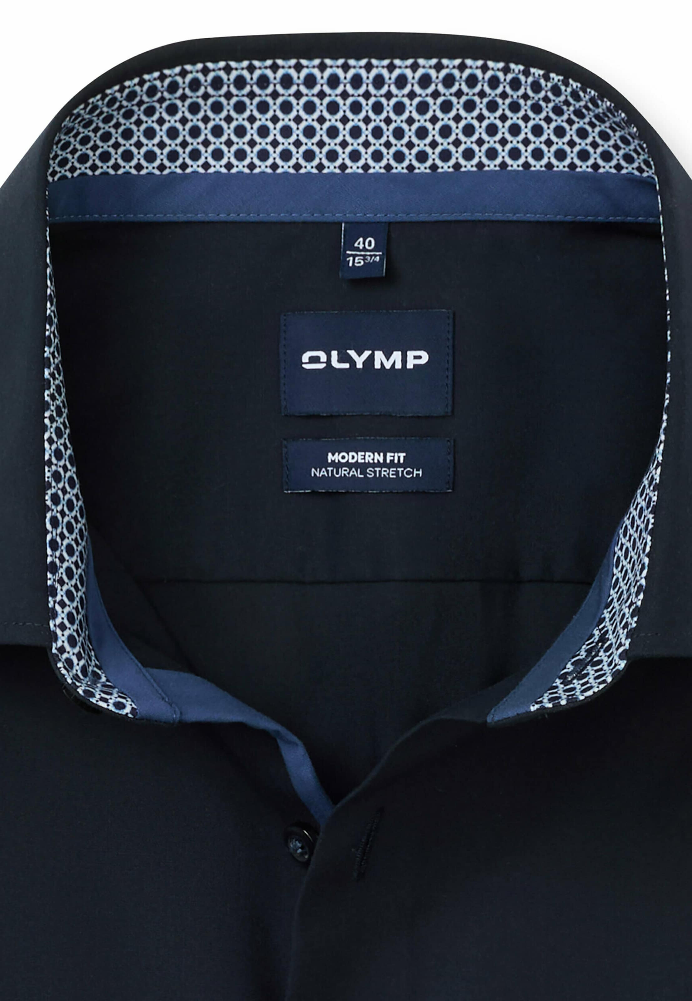 OLYMP Regular Fit Skjorte i blå