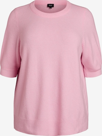 rožinė Zizzi Megztinis 'CASUNNY': priekis