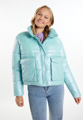 MYMO Winter Jacket in Blue: front