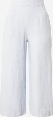 Givn Berlin Wide leg Broek 'Fay' in Blauw: voorkant