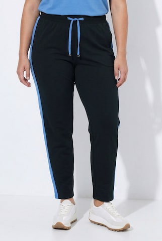 Ulla Popken Regular Hose in Schwarz
