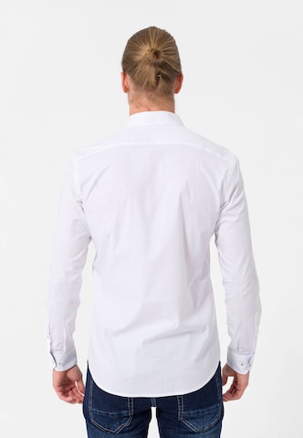 Felix Hardy Slim fit Button Up Shirt in White