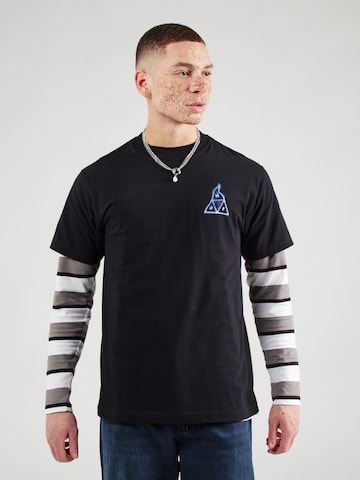T-Shirt 'Hot Spot' HUF en noir