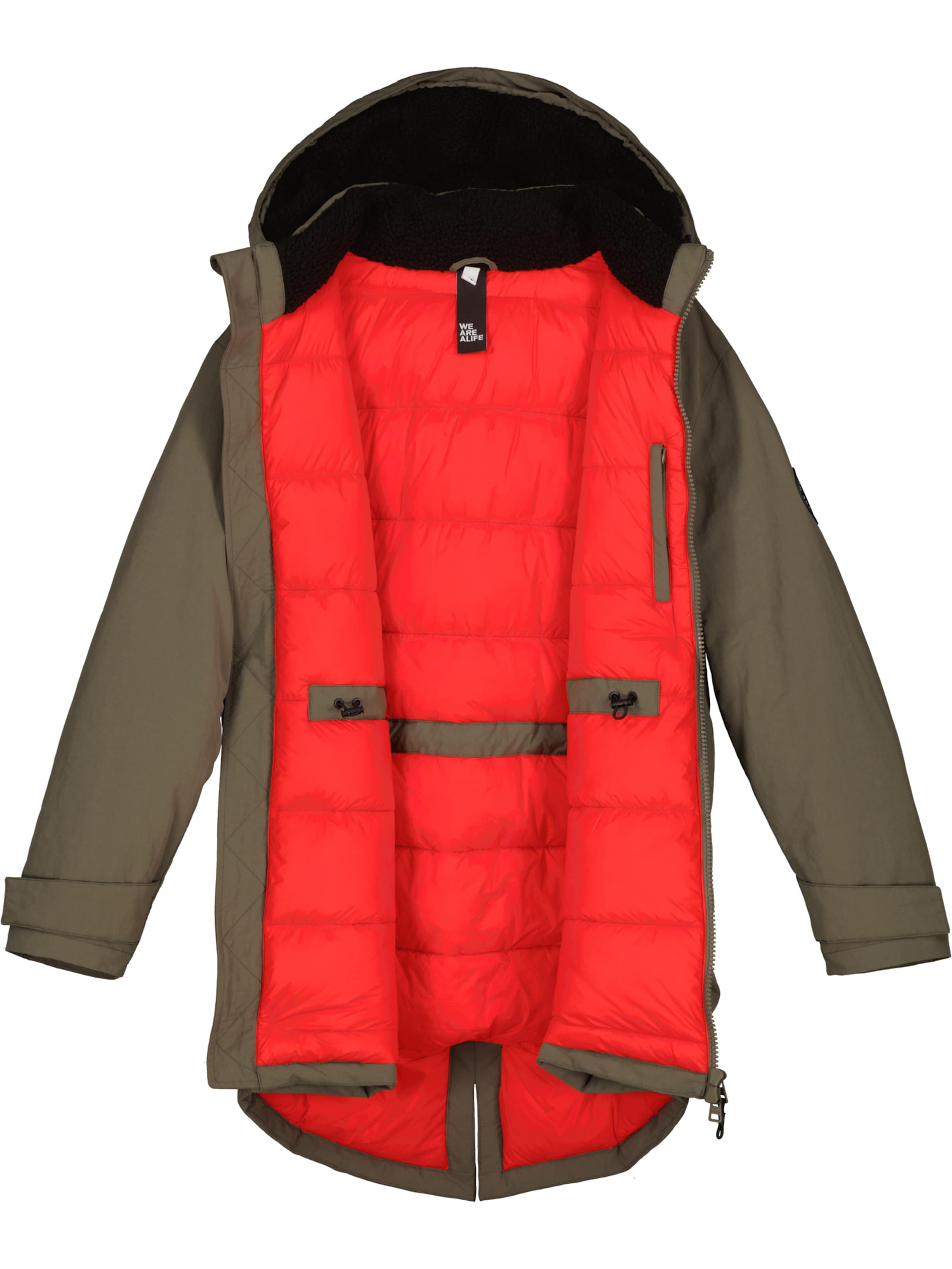 alife & kickin Vinterparka 'NoelAK' i grøn