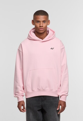 DEF Sweatshirt 'Visions' in Pink: Vorderseite