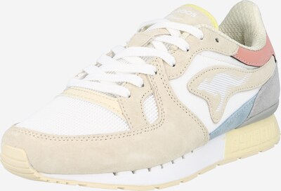 KangaROOS Originals Sneaker 'COIL' in beige / rauchblau / grau / mischfarben / pastellrot, Produktansicht