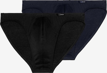 HOM Slip 'Premium Cotton' in Schwarz: Vorderseite