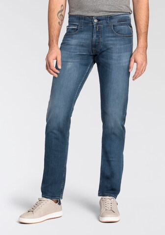 REPLAY Regular Jeans 'Grover' in Blue: front