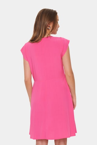 SAINT TROPEZ - Vestido 'Gisla' em rosa
