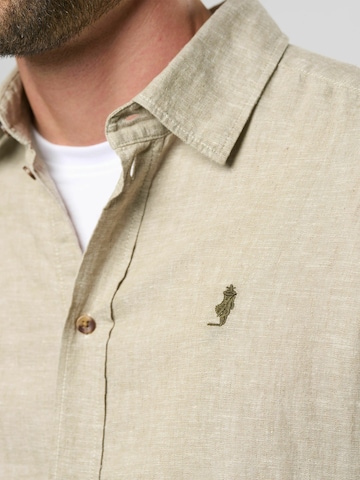 MCS Comfort Fit Skjorte 'Noah' i grøn