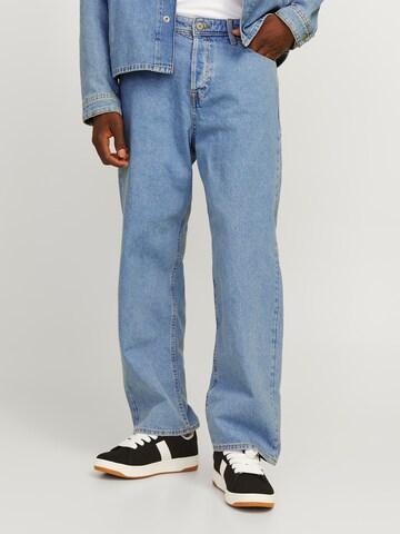 JACK & JONES Baggy Jeans 'JWHALEX JJORIGINAL' in Blauw: voorkant