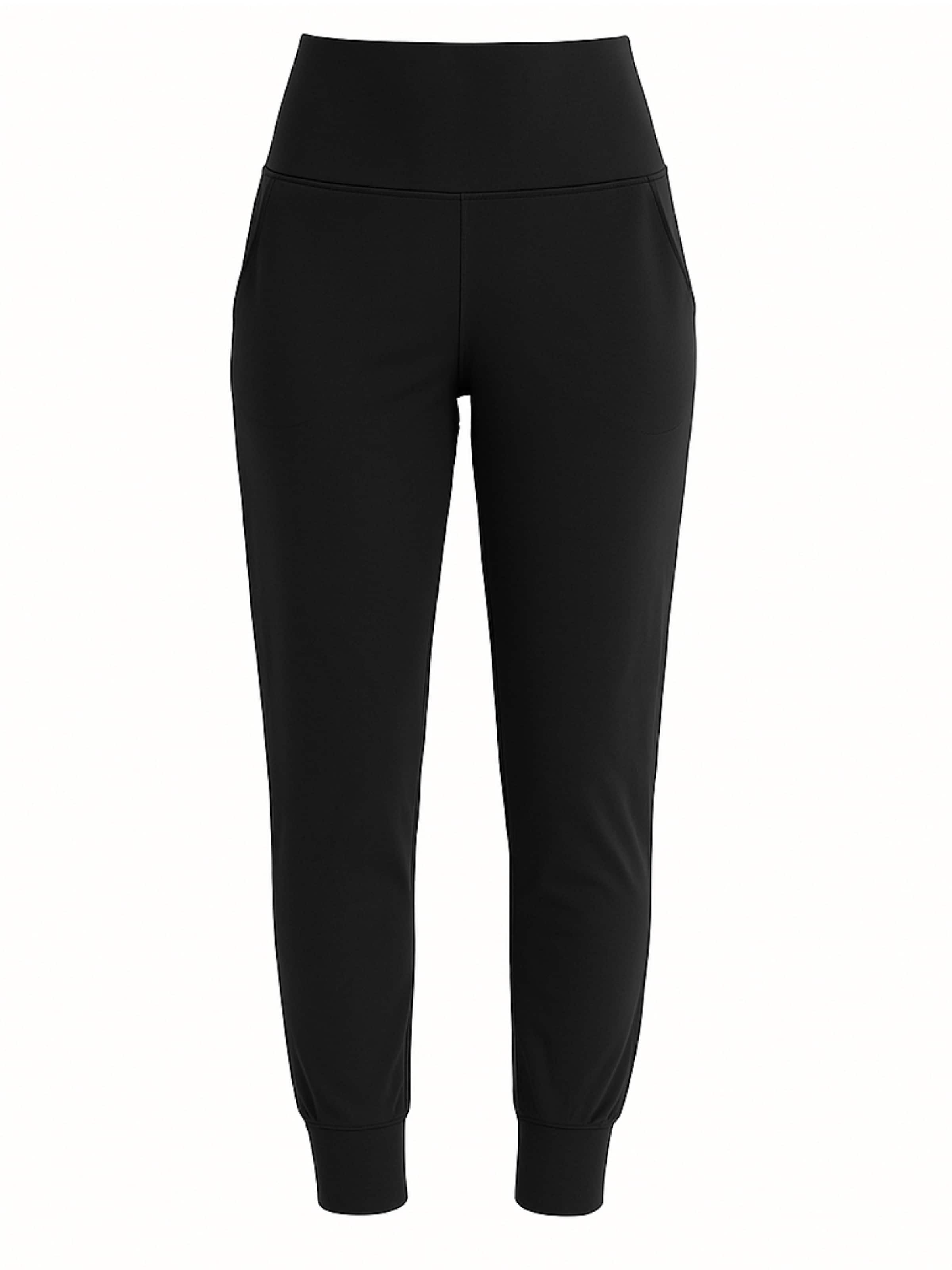 Justever Hose in Schwarz: Vorderseite